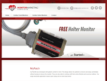 Tablet Screenshot of monitor-services.com